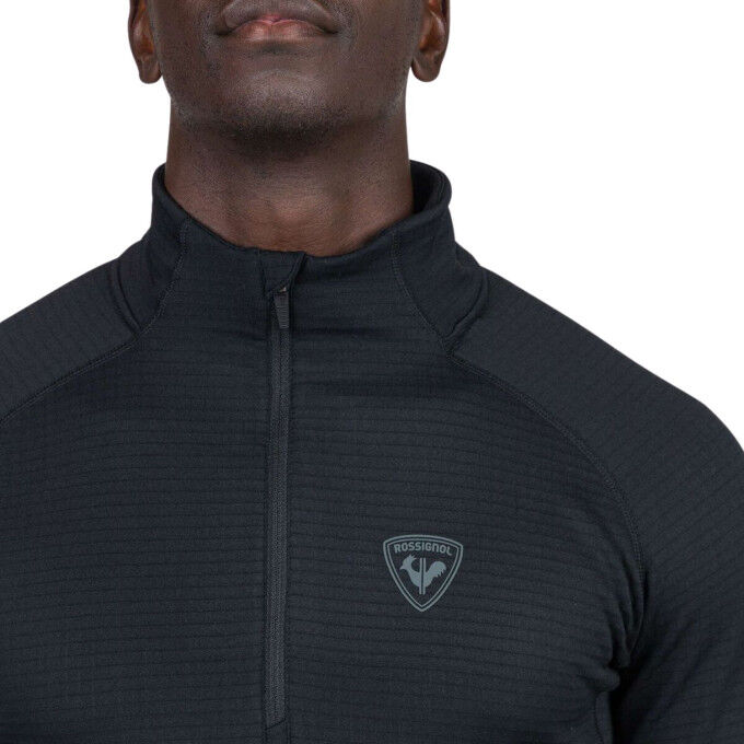 Rossignol Blackside Men's 1/2 Fleece: comfort and performance in the mountains