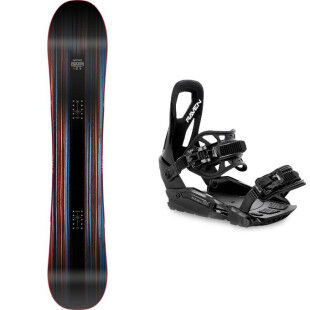 Snowboard-Paket Nitro SMP + Bindung : Größe der Skier - 158