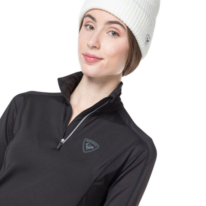 Rossignol Classic Women's 1/2 Zip Sweatshirt: warmth and active comfort