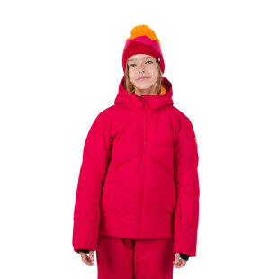 Veste de ski fille ROSSIGNOL Staci - RUBY RED