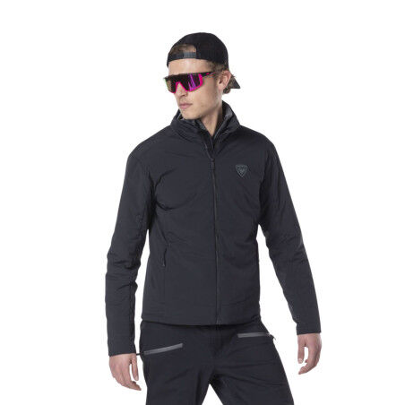 Giacca da uomo Rossignol Opside Black: calore leggero e libertà di movimento