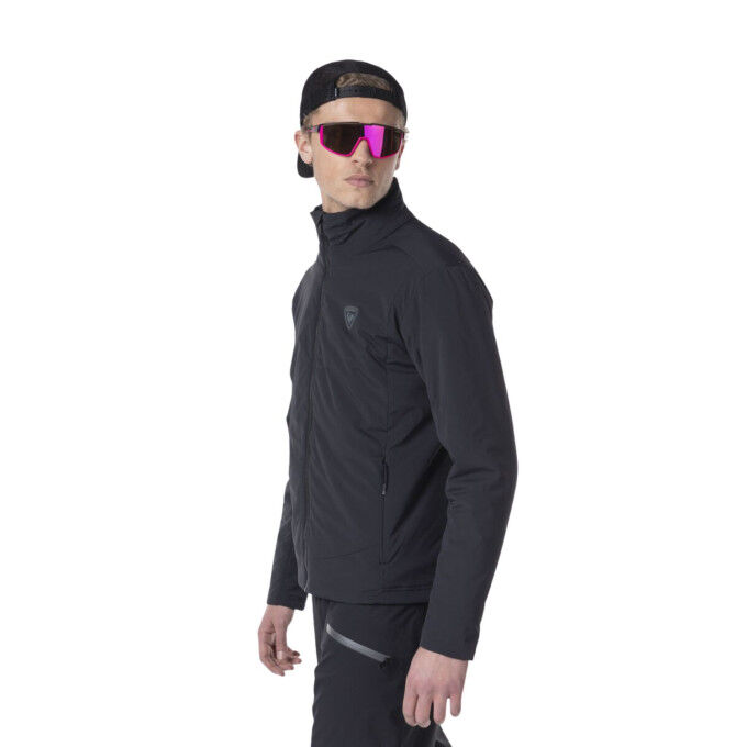 Rossignol Opside Black Men's Jacket: lightweight warmth and freedom of movement