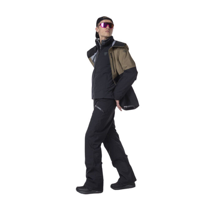 Rossignol Opside Black Men's Jacket: lightweight warmth and freedom of movement