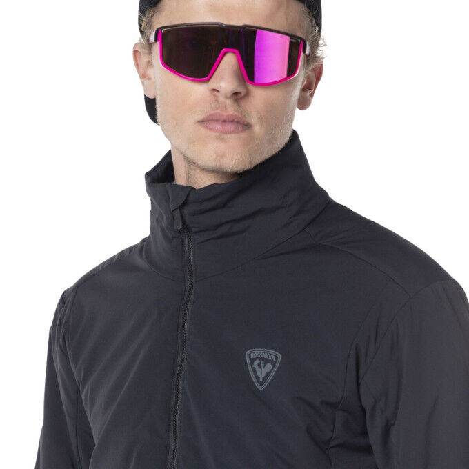 Rossignol Opside Black Men's Jacket: lightweight warmth and freedom of movement