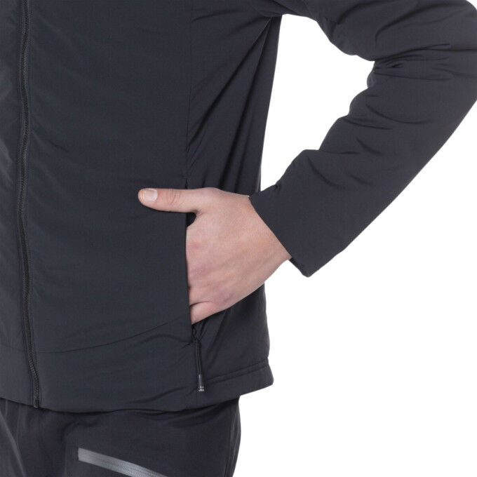 Rossignol Opside Black Men's Jacket: lightweight warmth and freedom of movement