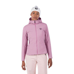ROSSIGNOL Opside Women's Hooded Jacket - MOONLITE MAUVE