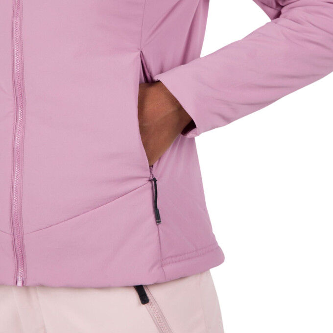 ROSSIGNOL Opside Women's Hooded Jacket - MOONLITE MAUVE