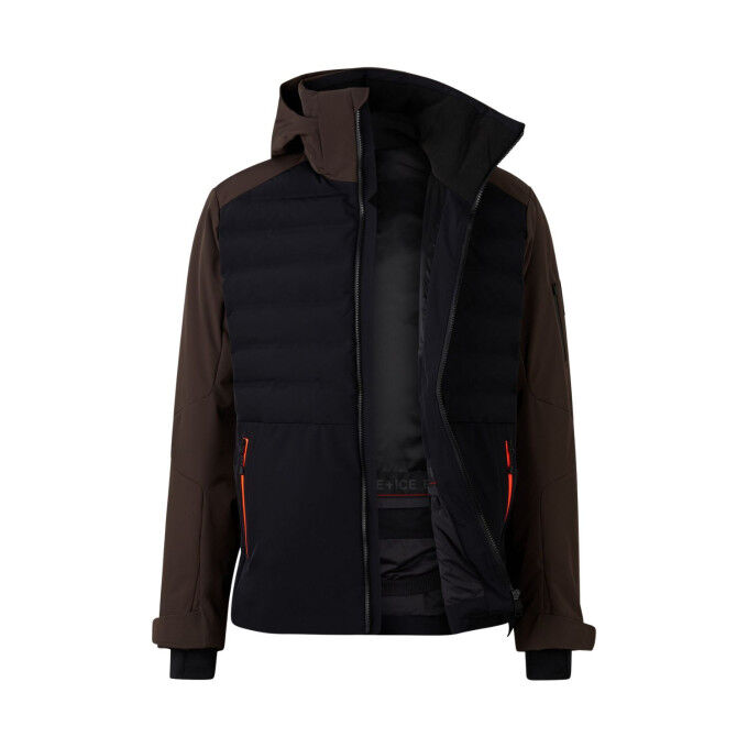 Fire+Ice Ivo Black Men's Ski Jacket: Alpine Performance and Protection