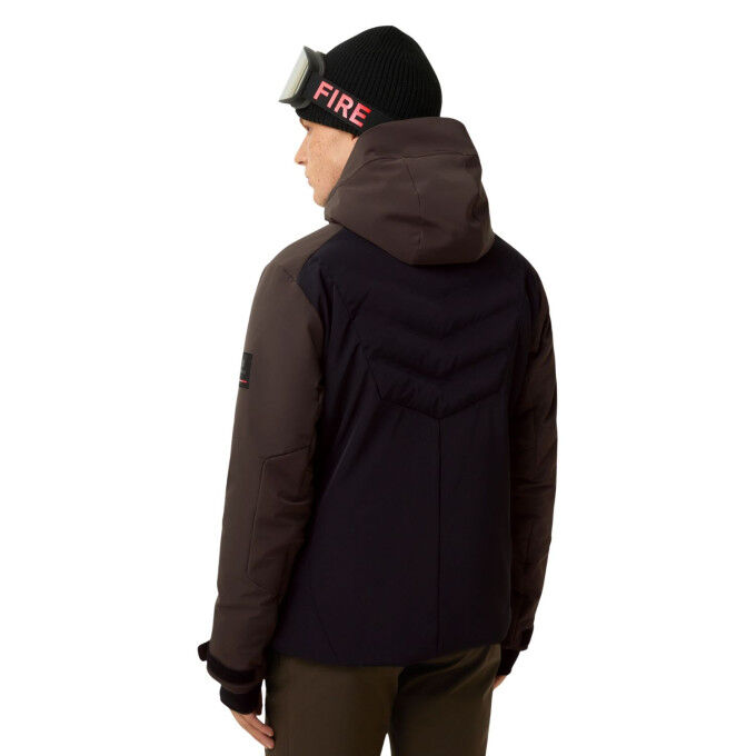 Fire+Ice Ivo Black Men's Ski Jacket: Alpine Performance and Protection