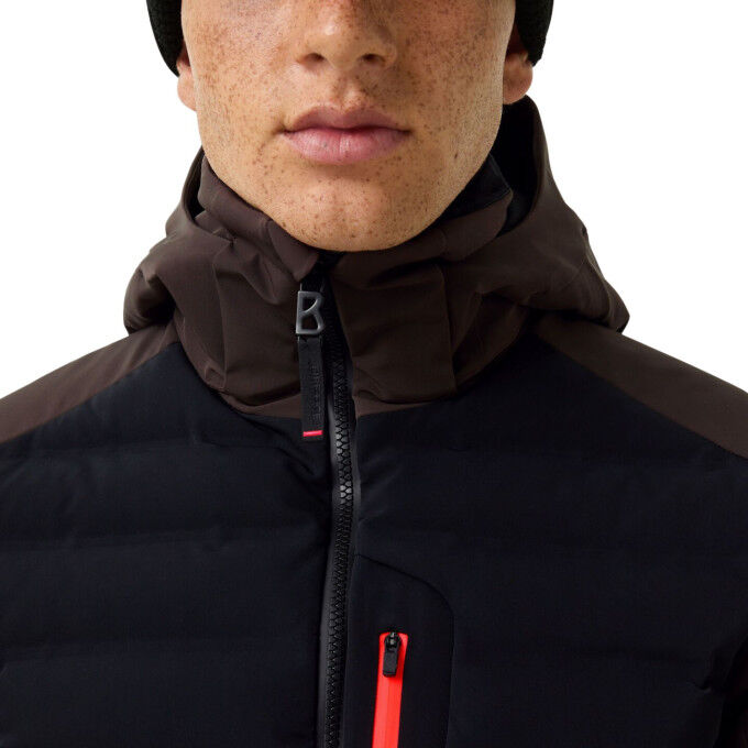 Fire+Ice Ivo Black Men's Ski Jacket: Alpine Performance and Protection