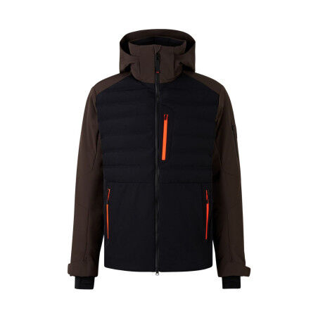 Fire+Ice Ivo Black Men's Ski Jacket: Alpine Performance and Protection