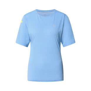 Tee-shirt Femme Haglöfs LIM Ridge : confort et performance en Sky Blue