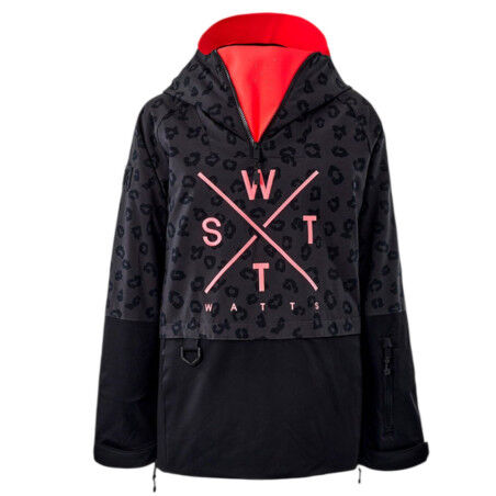 Women's WATTS XMETOD-G Ski Jacket - AO LEOPARD