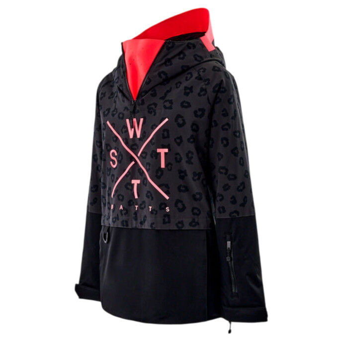 Women's WATTS XMETOD-G Ski Jacket - AO LEOPARD
