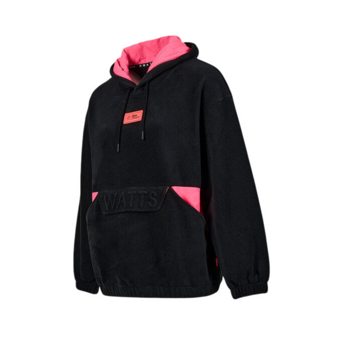 Damen-Fleecejacke WATTS UPSIDE – Full Black