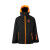 Junior WATTS Arrow Ski Jacket - BLACK WITH ORANGE LOGO