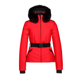Chaqueta de esquí para mujer GOLDBERGH HIDA FAUX BORDER