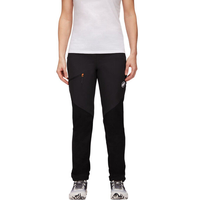 Pantalones Mammut Courmayeur SO para mujer: rendimiento softshell en la montaña