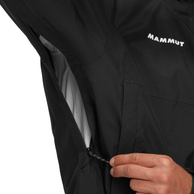 Chaqueta Mammut Treeline HS Hooded Jacket para hombre: chaqueta diseñada para practicar senderismo en cualquier condición meteor