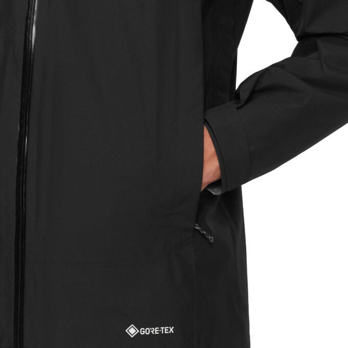 Chaqueta Mammut Treeline HS Hooded Jacket para hombre: chaqueta diseñada para practicar senderismo en cualquier condición meteor
