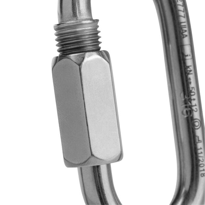 Mammut stainless steel quick link: safety and durability for climbing