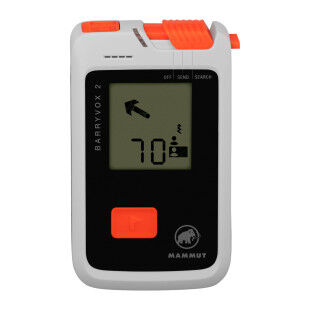 Mammut Barryvox 2 White avalanche transceiver: compact and powerful avalanche detector