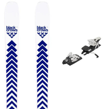Pack de esquís Black Crows SERPO + fijaciones : Color - Azul, Talla de esquí - 186