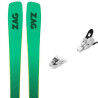 Set da ski Zag MATA 90 + attacchi : Colore - verde, Dimensioni dello sci - 183