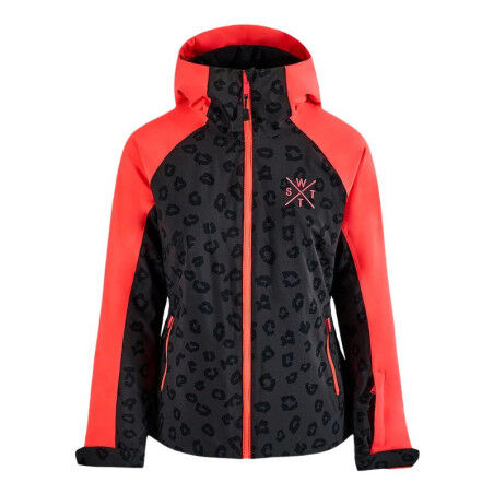 Women's Watts X-Ices Ski Jacket - Ao Leopard: style and technical performance