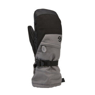 GORDINI STOMP Men's Mittens - GUN METAL/BLACK/CHAR