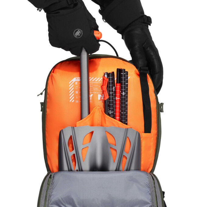 Mammut Nirvana 28 : sac à dos freeride et ski de randonnée technique