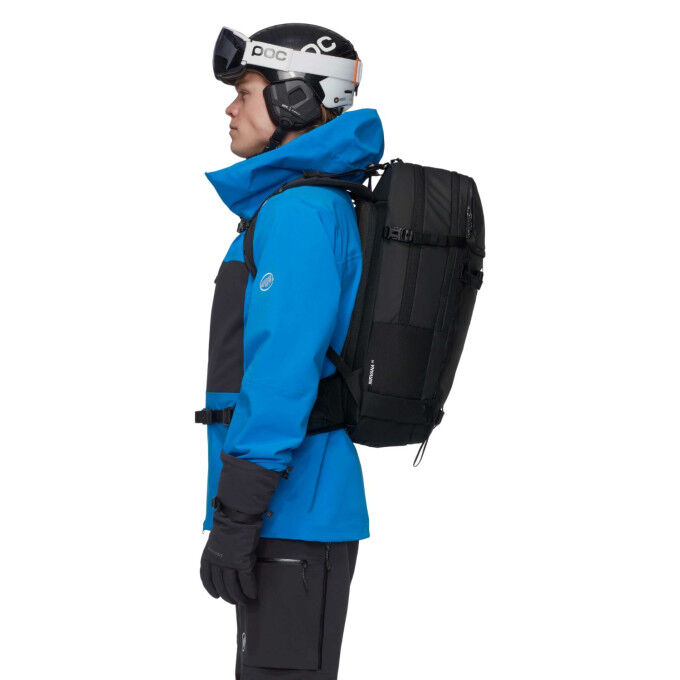 Mammut Nirvana 35 Black : sac de ski technique et polyvalent