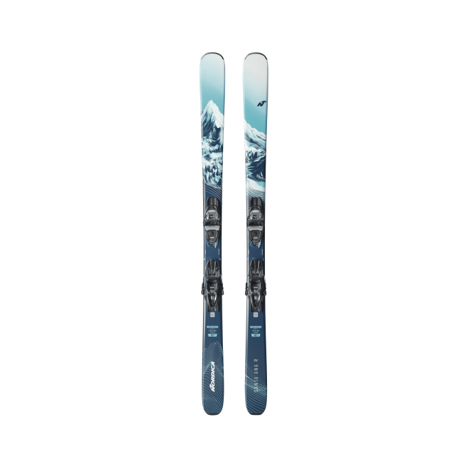 Pacchetto sci Nordica Santa Ana R FDT + TP2 COMPACT 10 da donna