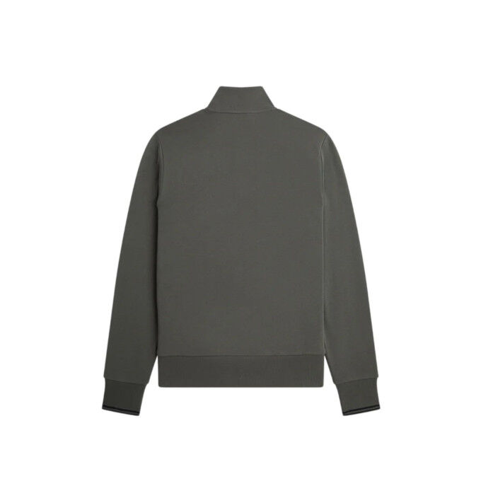 Sweat-shirt à demi-zip Homme FRED PERRY - FIELD GREEN