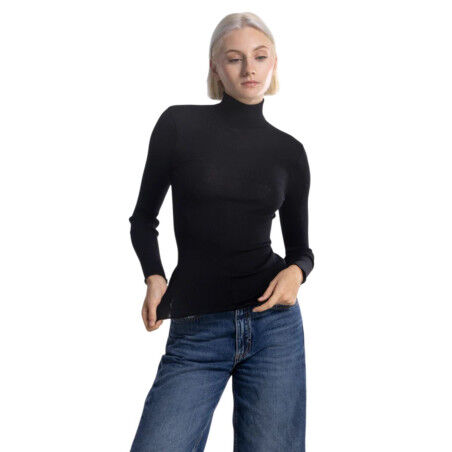 OSCALITO Rollkragenpullover aus Wolle und Seide