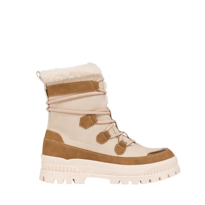 KIMBERFEEL KESSYA Women's Ankle Boots - CREAM