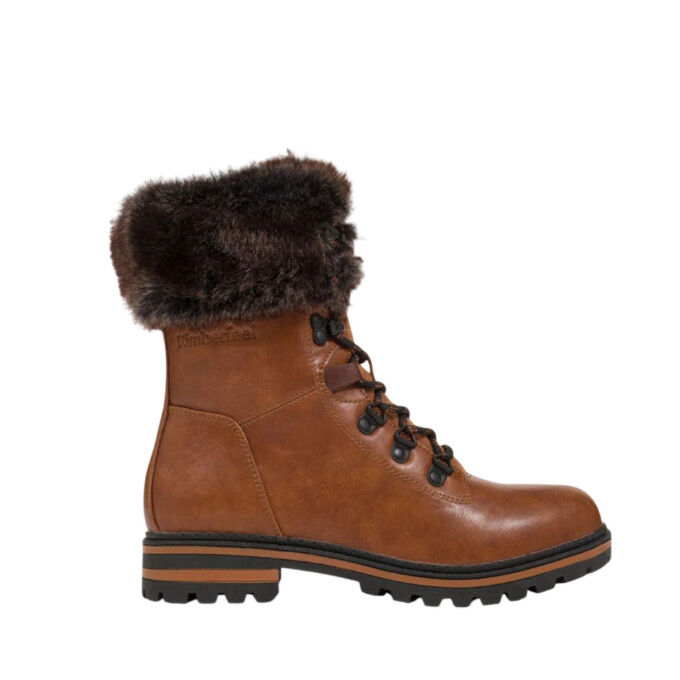 Damenstiefeletten KIMBERFEEL PIXIE – COGNAC