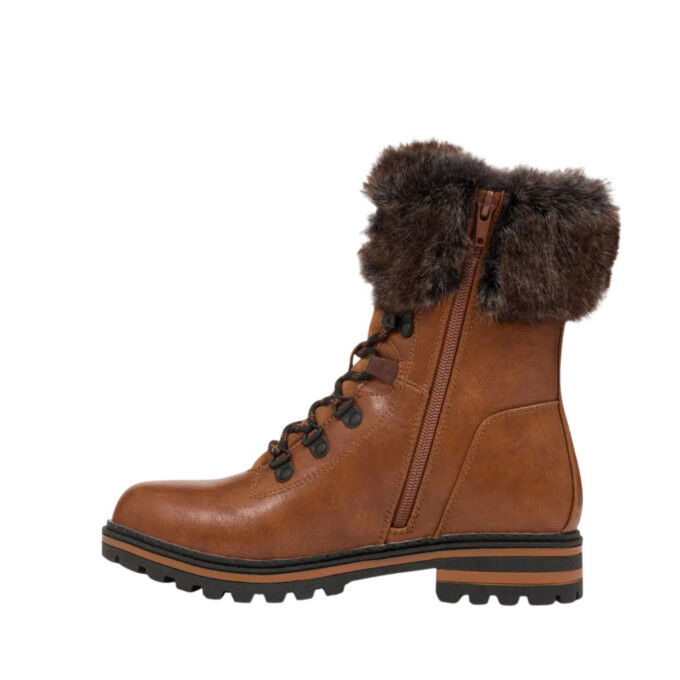 Bottines Femme KIMBERFEEL PIXIE - COGNAC