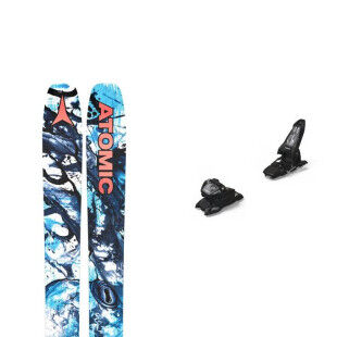 Set da sci BENT CHETLER 120 di Atomic + attacchi : Colore - NERO/MUCO, Dimensioni dello sci - 192