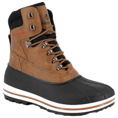 KIMBERFEEL OLIVER snow boots - COGNAC