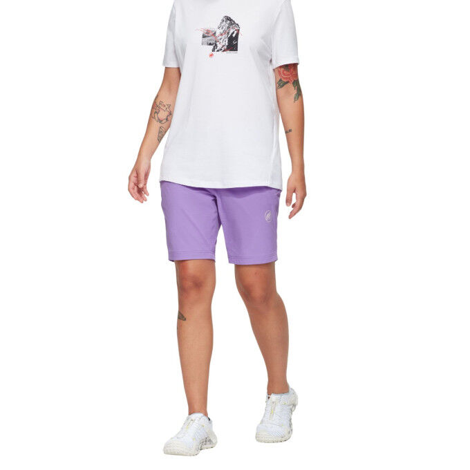Mammut Hiking V Shorts Women: lightweight, stretchy hiking shorts