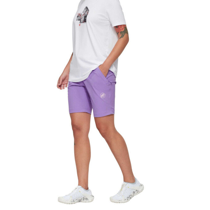 Mammut Hiking V Shorts Women: lightweight, stretchy hiking shorts