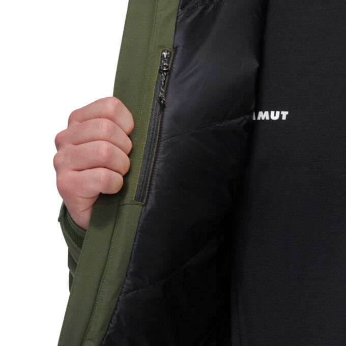 Herren-Skijacke Mammut Stoney HS: Schutz und nachhaltige Vielseitigkeit