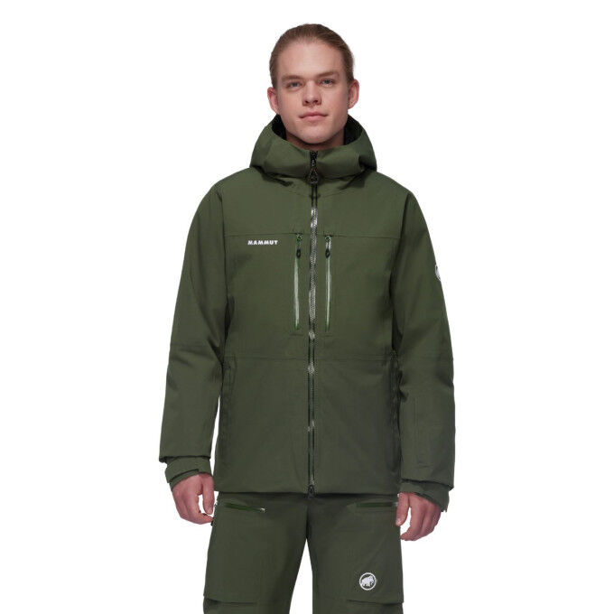 Chaqueta de esquí para hombre Mammut Stoney HS: protección y versatilidad duraderas