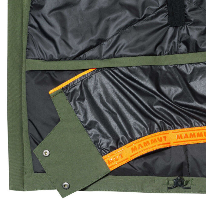 Herren-Skijacke Mammut Stoney HS: Schutz und nachhaltige Vielseitigkeit
