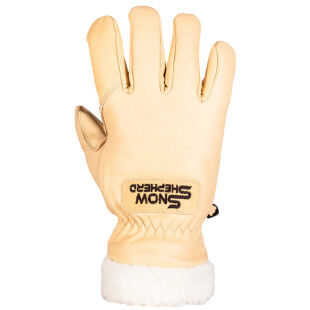 Guantes de trabajo para esquí SNOWSHEPHERD CLASSIC - TAN