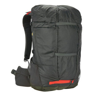 SIERRA DESIGNS Flex Hike 20-30 Unisex Backpack - PEAT/FIERY RED