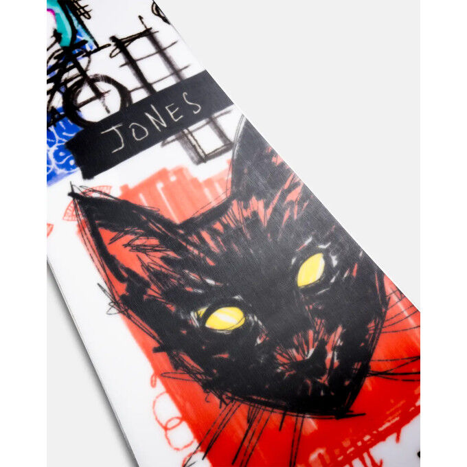 Jones Women's Rally Cat Snowboard + Women's Bindings Package