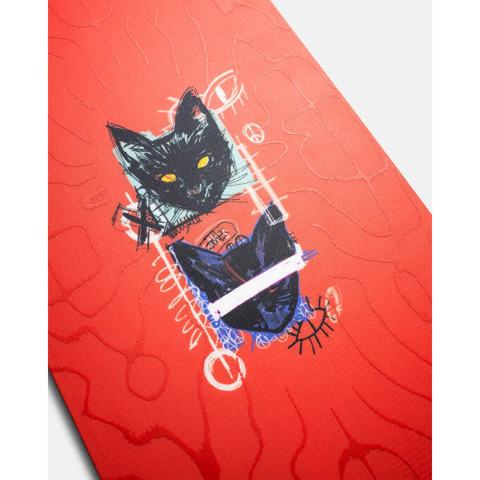 Jones Women's Rally Cat Snowboard + Women's Bindings Package