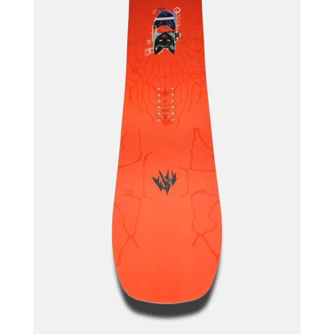 Jones Women's Rally Cat Snowboard + Women's Bindings Package